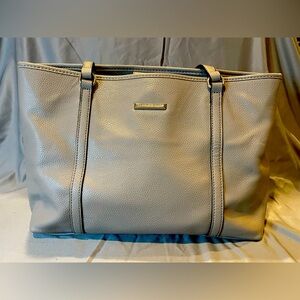 Dana Buchman gray shoulder purse